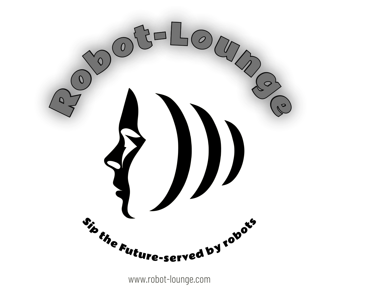 Robot-Lounge · Huislogo